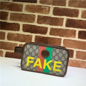 구찌 프린트 화장품 케이스 Fake/Not  636243 2020/신상