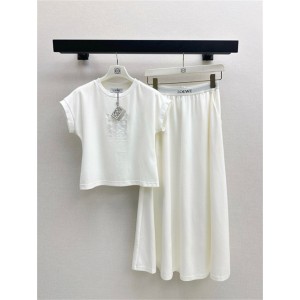 로에베 티셔츠 스커트 세트 L52998 2025/신상