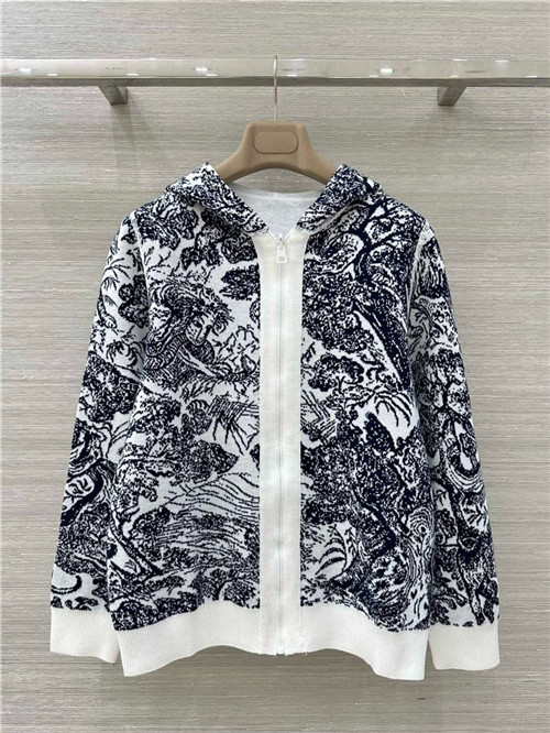 디올 양면 후드 자켓 D33107 2025/신상