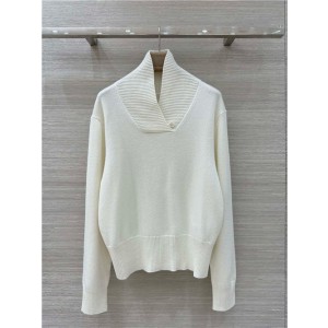 더로우 긴팔 니트 목플라 T74101 2025/신상