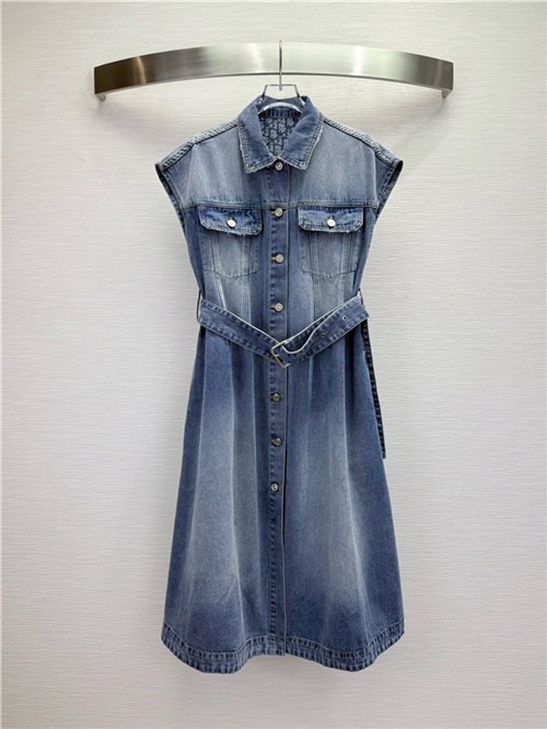 디올 데님 민소매 원피스 D13509 2025/신상