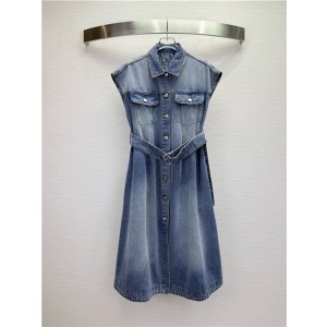 디올 데님 민소매 원피스 D13509 2025/신상