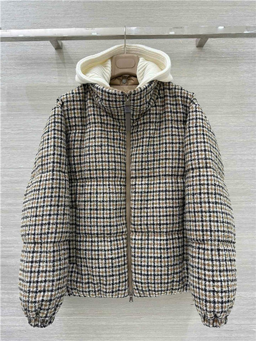 브루넬로 쿠치넬리 후드 패딩 자켓 (충전재-거위털) B17754 2025/신상