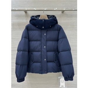 브루넬로 쿠치넬리 후드 패딩 자켓 (충전재-거위털) B31220 2025/신상