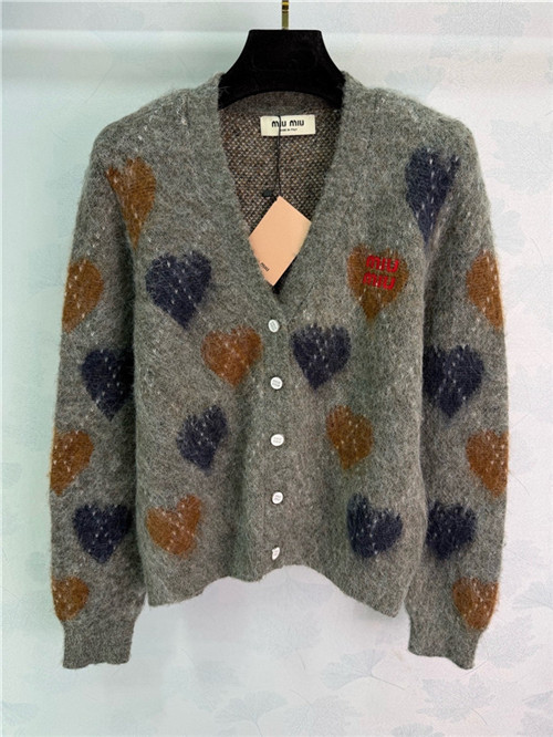 미우미우 긴팔 가디건 M72491 2025/신상