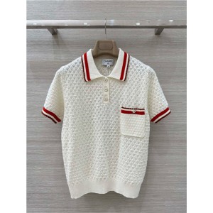 샤넬 반팔 폴로 니트 C72708 2025/신상