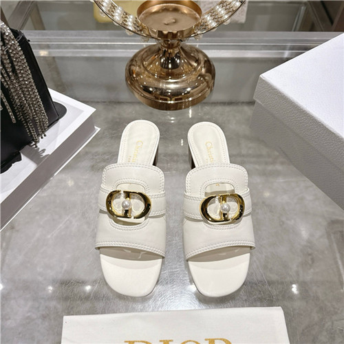 디올 여성용 슬리퍼 (굽높이3.5CM) D60254-1 2025/신상