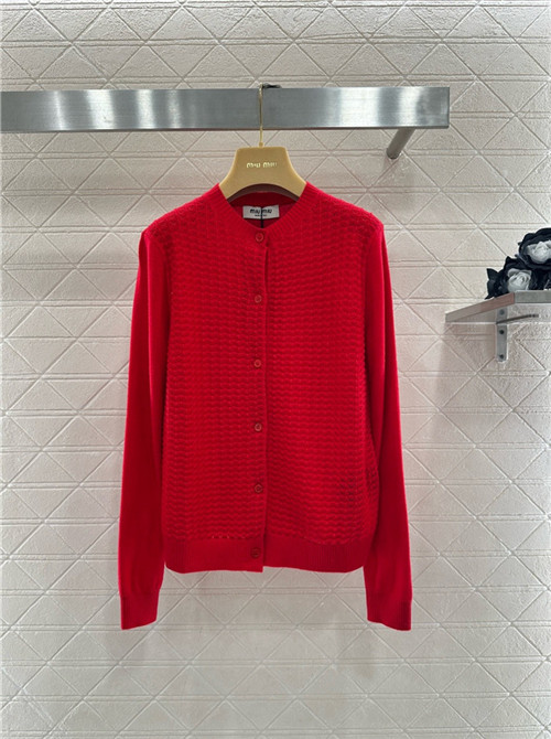 미우미우 긴팔 가디건 M02496 2026/신상