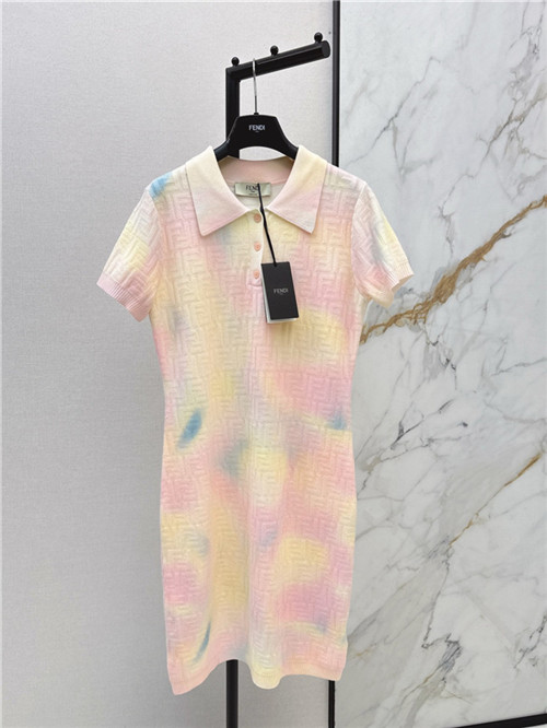 펜디 반팔 폴로 원피스 F32601 2026/신상