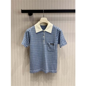 미우미우 반팔 폴로 니트 M32954 2026/신상