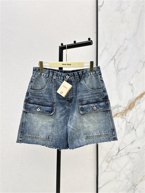 미우미우 데님 반바지 M62800 2026/신상