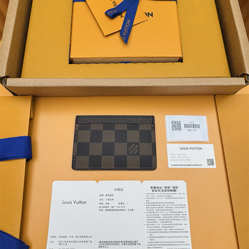 루이비통 에벤 카드/명함지갑 N61722