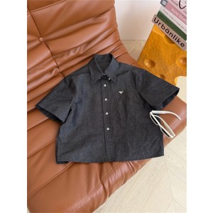 프라다 데님 셔츠 P02804 2026/신상
