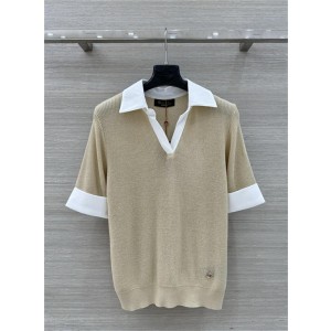 로로피아나 반팔 폴로 니트 L92856 2026/신상
