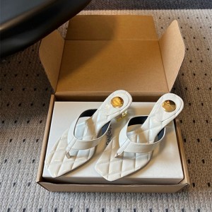생로랑 여성용 슬리퍼 (굽높이5CM) Y78559-2 2026/신상